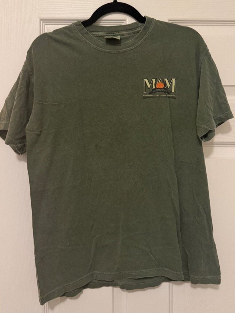 Green Short-Sleeve Crewneck T-Shirt